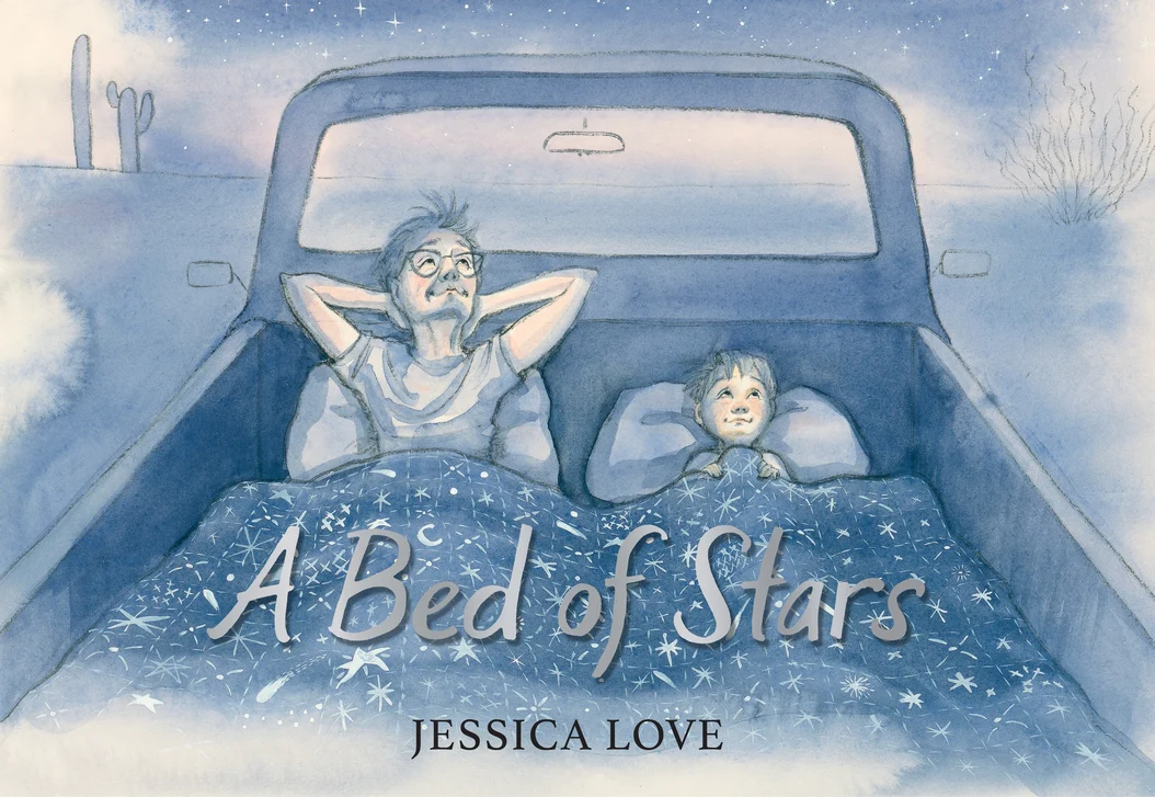 Front cover of A Bed of Stars by Jessica Love, illustrated by Jessica Love