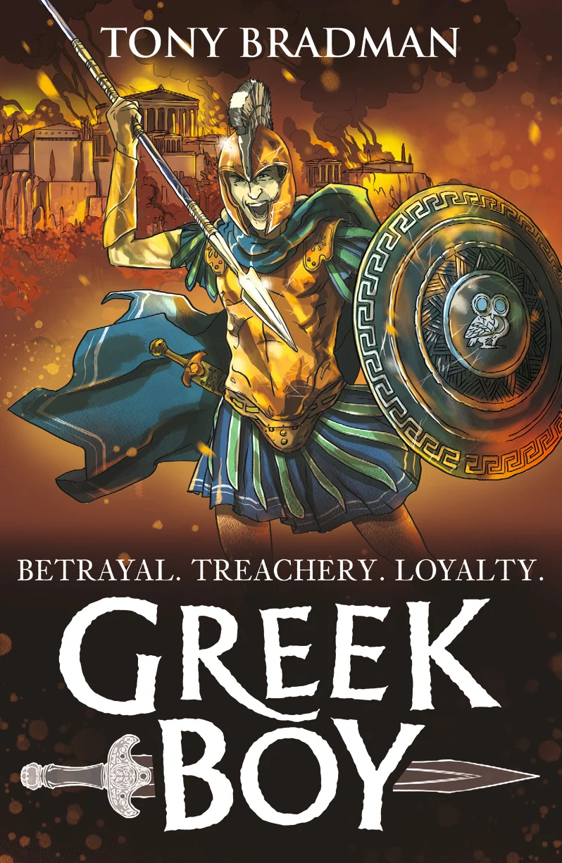 Cover of 'Greek Boy' by Tony Bradman 